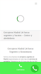 Mobile Screenshot of cerrajerosurgentesmadrid24h.com